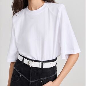 NWT Isabel Marant Ben Tee in Antik Pink size m